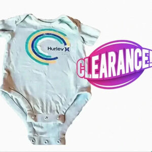 HURLEY 🌴🌊 onesie 0-3 Mon.
